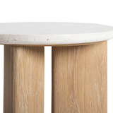 Abstract Side Table