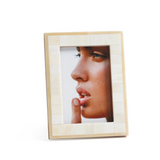 Natural and Bleached White Bone Photo Frame