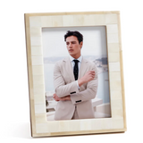 Natural and Bleached White Bone Photo Frame