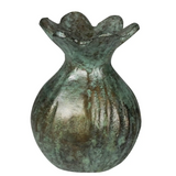 Poppy Pod Patina Vase