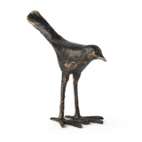 Bronzed Resin Bird Sculpture