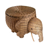 Rattan Elephant Basket