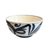 Painted Blue & White Bowl