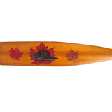 Painted Paddle Beaver Motif