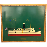"Muskoka" Boat Painting