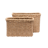 Braided Rectangular Basket