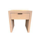 Leather Pull Bedside Table