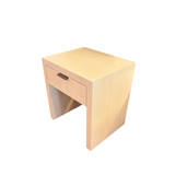 Leather Pull Bedside Table