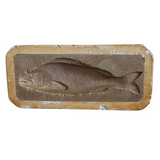 French plaster fish press mold