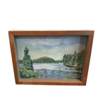 S.C.Mooney Landscape Oil Painting
