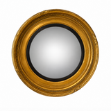 19th C. Regency Style Convex Mirror