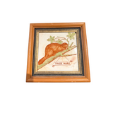 Framed Beaver Tile