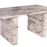 Vintage carrera marble desk