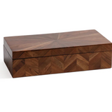 Chevron Wood Box