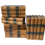 14 Antique French Books 'Histoire Universelle'