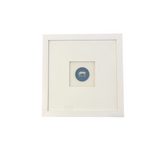 Framed Blue & White Equestrian Wedgwood Jasperware plaques