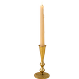Gold Forged Candlestick