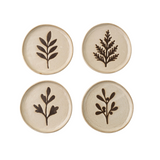 S/4 Botanical Dishes