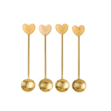 S/4 Sweetheart Spoons