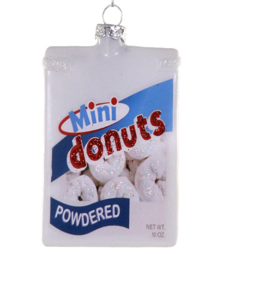 This powdered donuts ornament is perfect for any foodie 