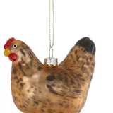 Farmhouse Hen Ornament