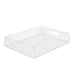 This acrylic inbox box is very versatile and ideal for organizing. Style it with one of our other acrylic items.  