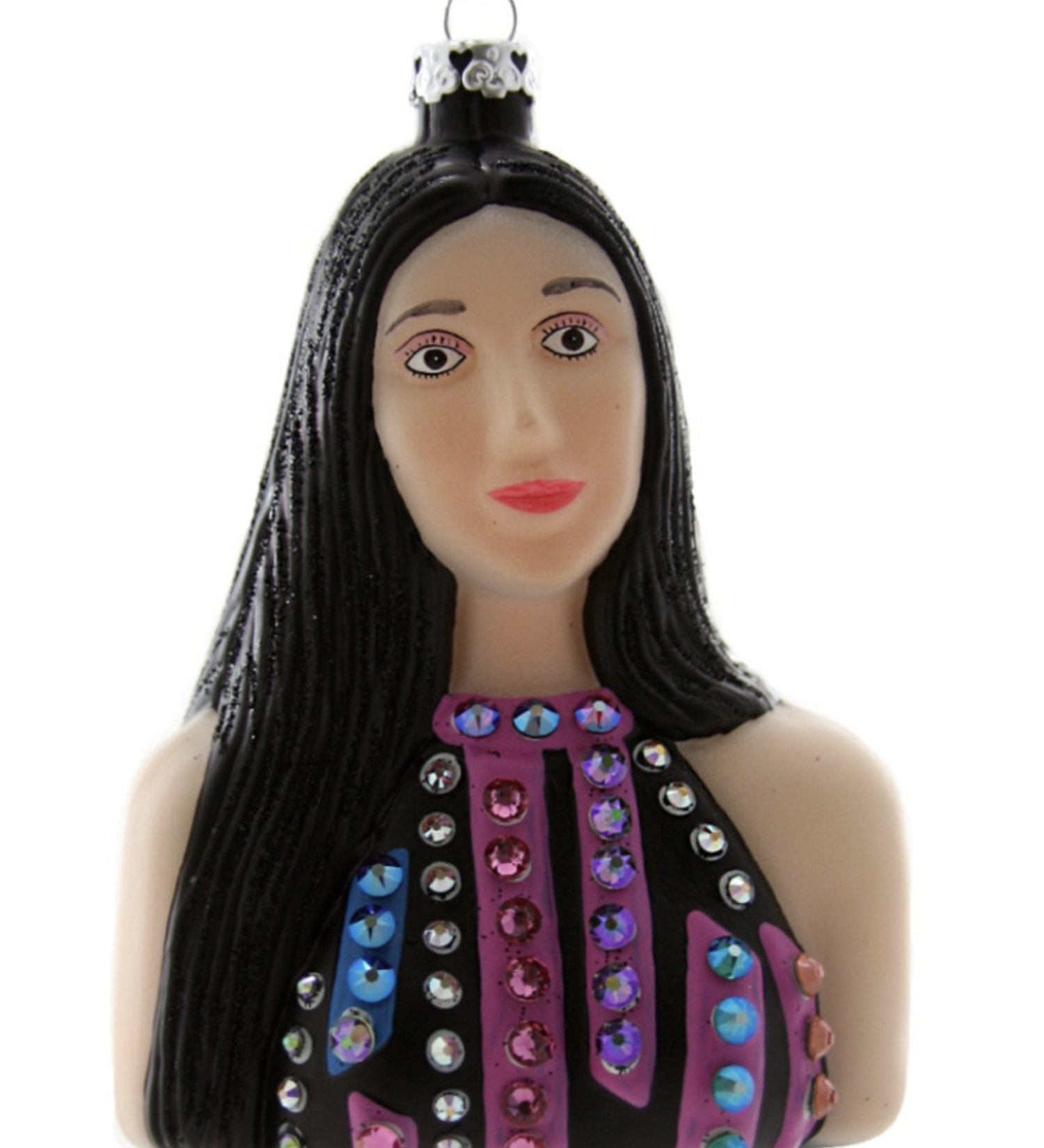 This Cher ornament is ideal for any tree