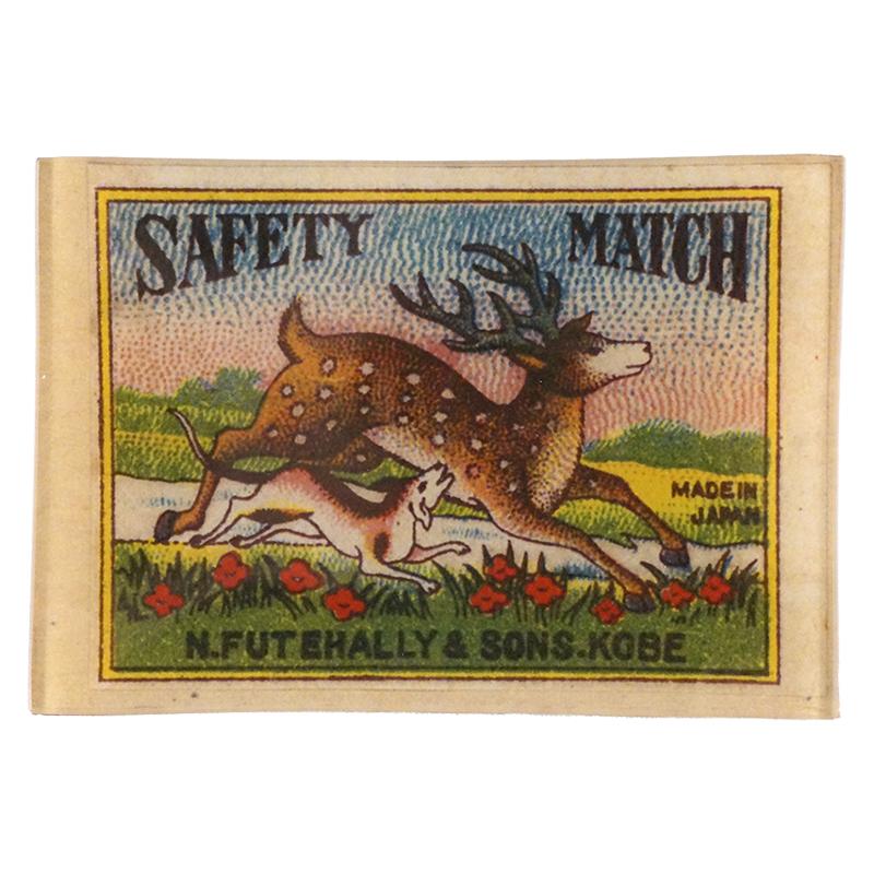 John Derian Deer and Dog Safety Matches Tray