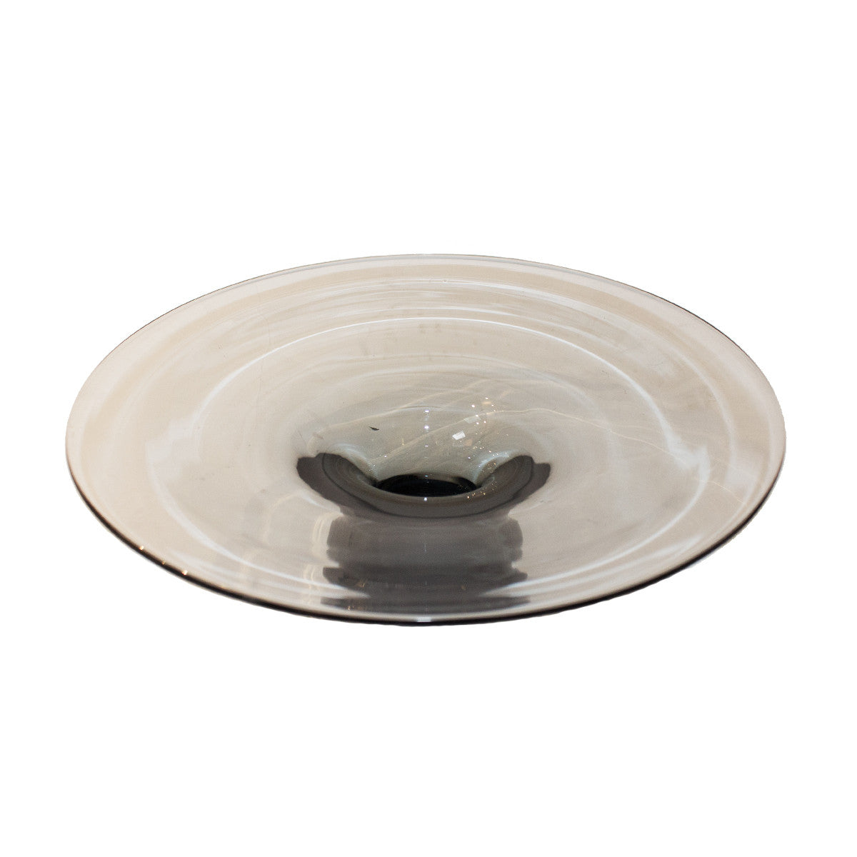 Grey Ombre Glass Bowl