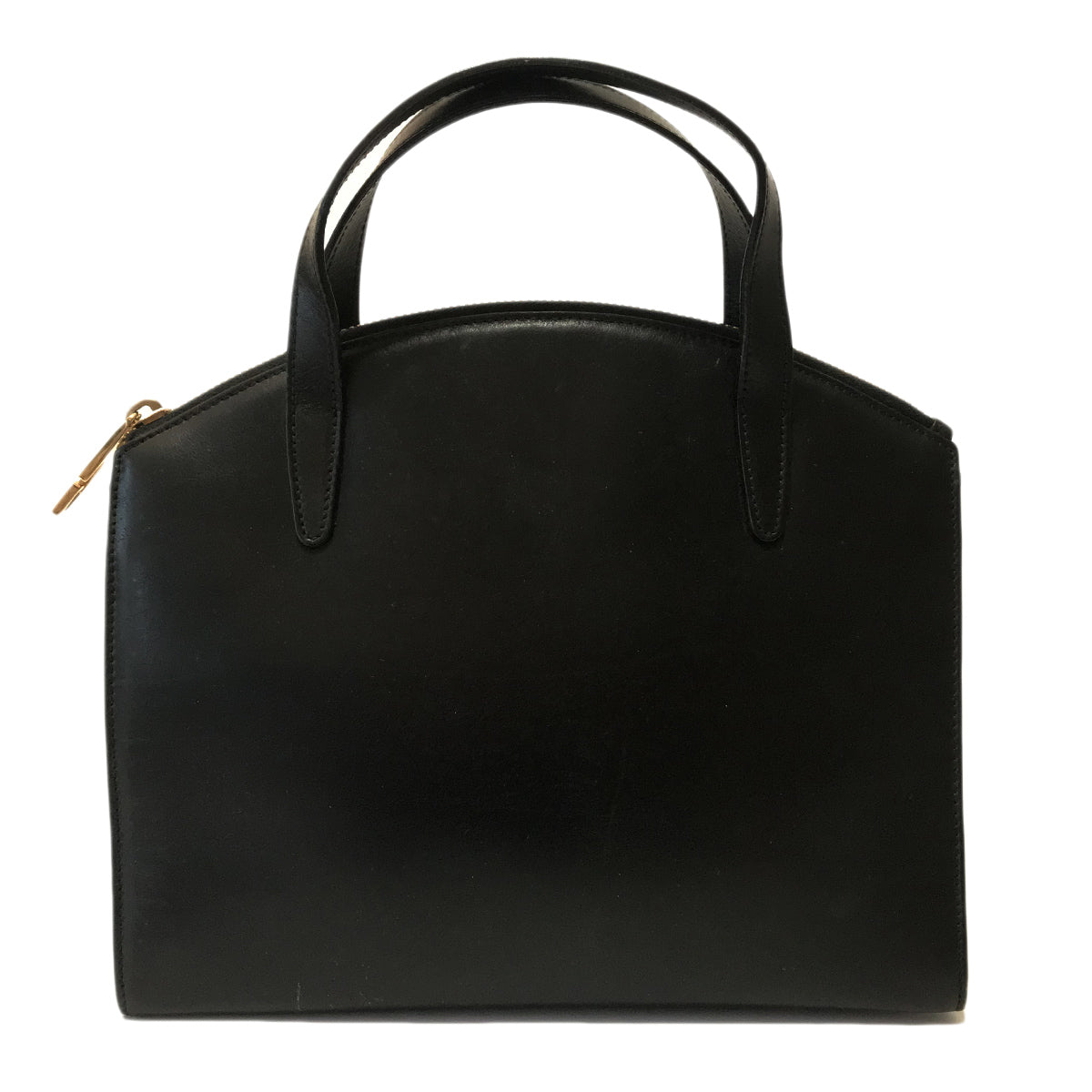 Vintage Gucci Black Leather Handbag