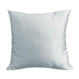 Ice Blue Silk Pillow