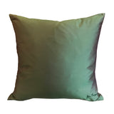 Fern Green Silk Pillow