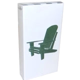 Green Adirondack Chair Match Box