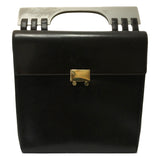 Vintage Leather "Schiaparelli" Handbag