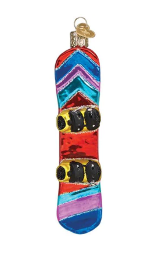 Snowboard Ornament