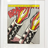 Roy Lichtenstein As I Opened Fire Offset Lithograph