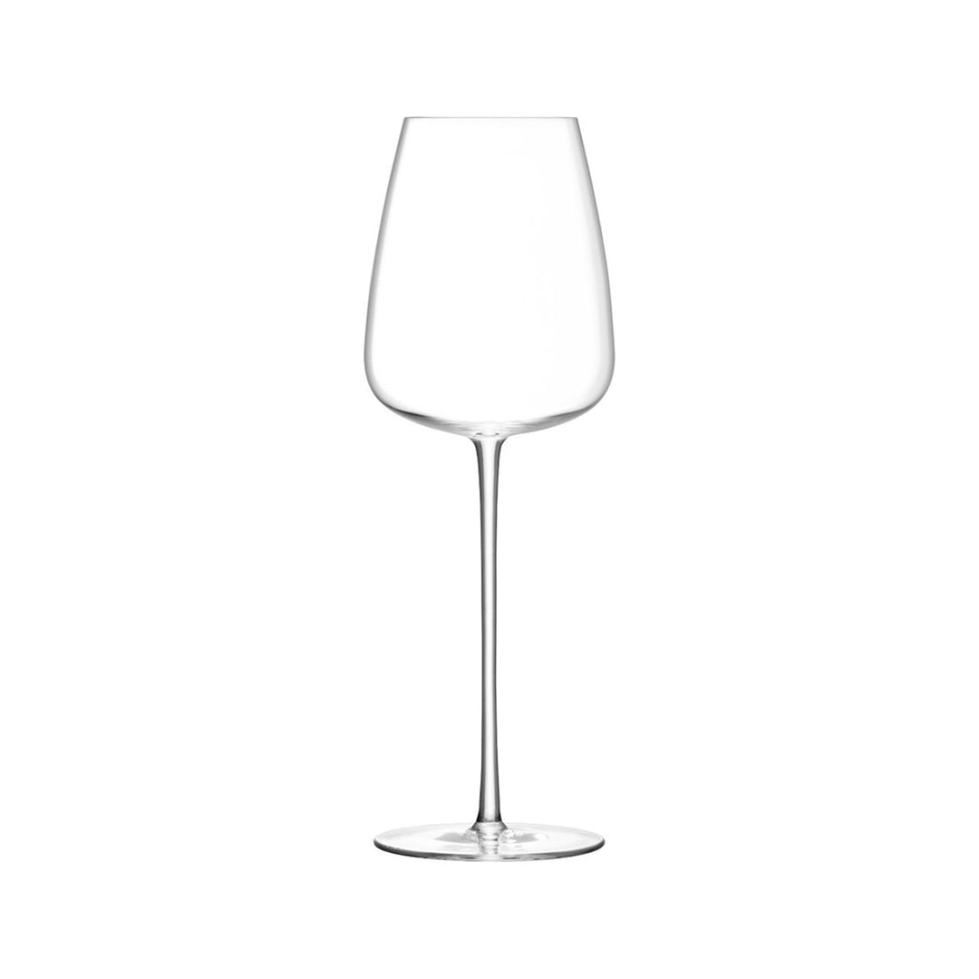 Pair of White Wine Glasses Absolutely Inc.