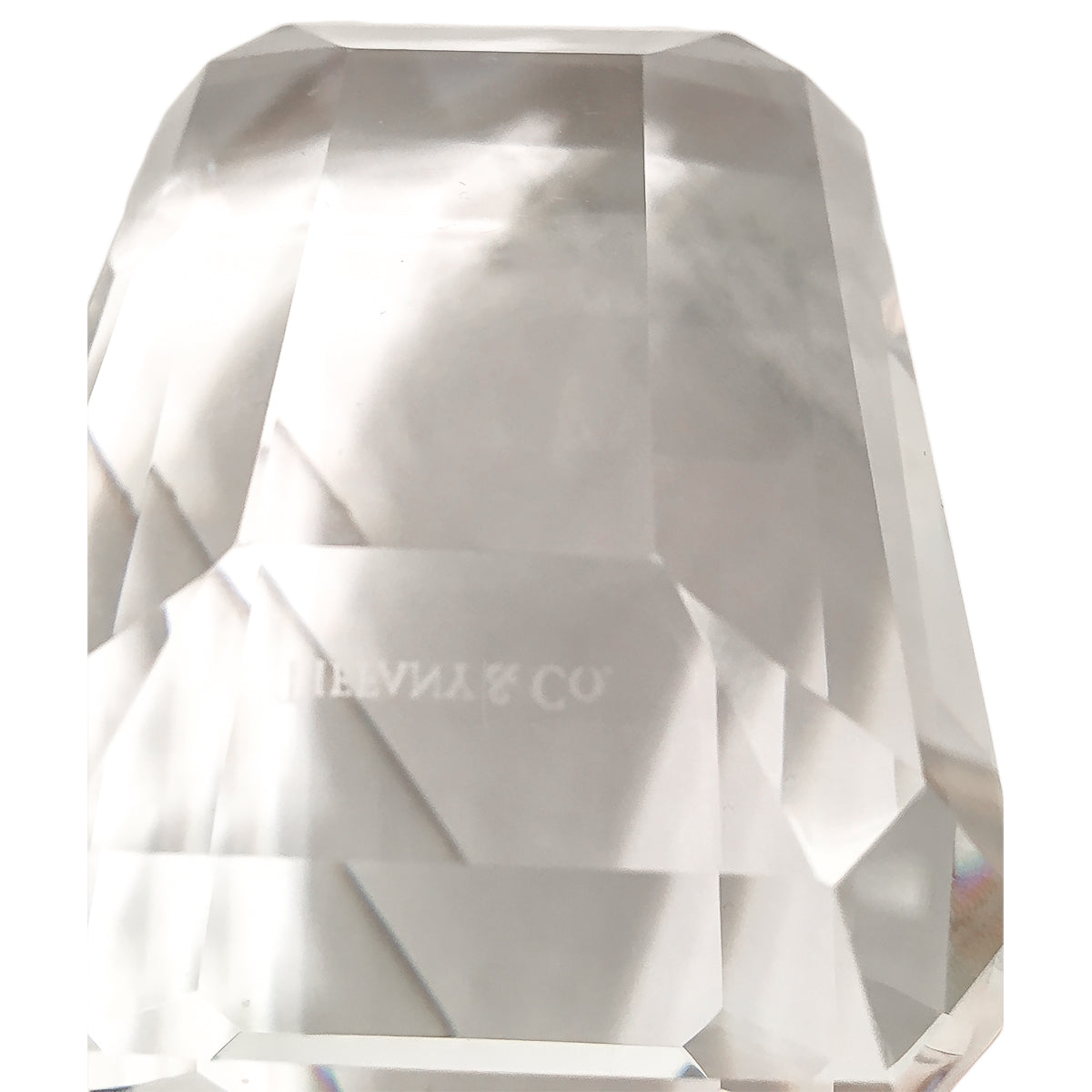 Tiffany & Co. Crystal Paperweight