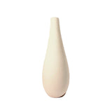 White Slop Ceramic Vase