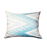 Blue Ikat Pillow