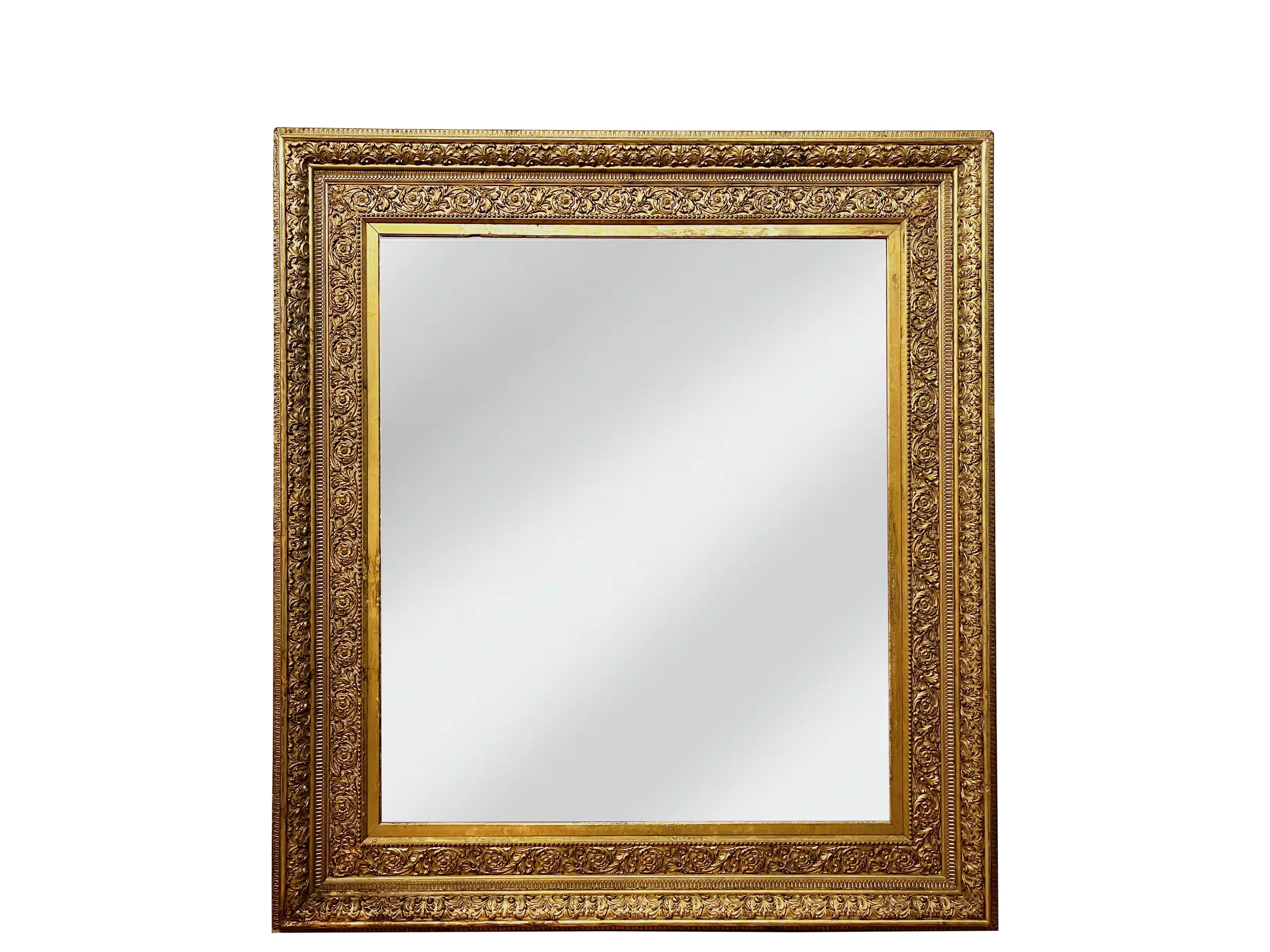 Italian Gold Gilt Mirror - Large 