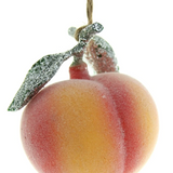 Orchard Fresh Peach Ornament
