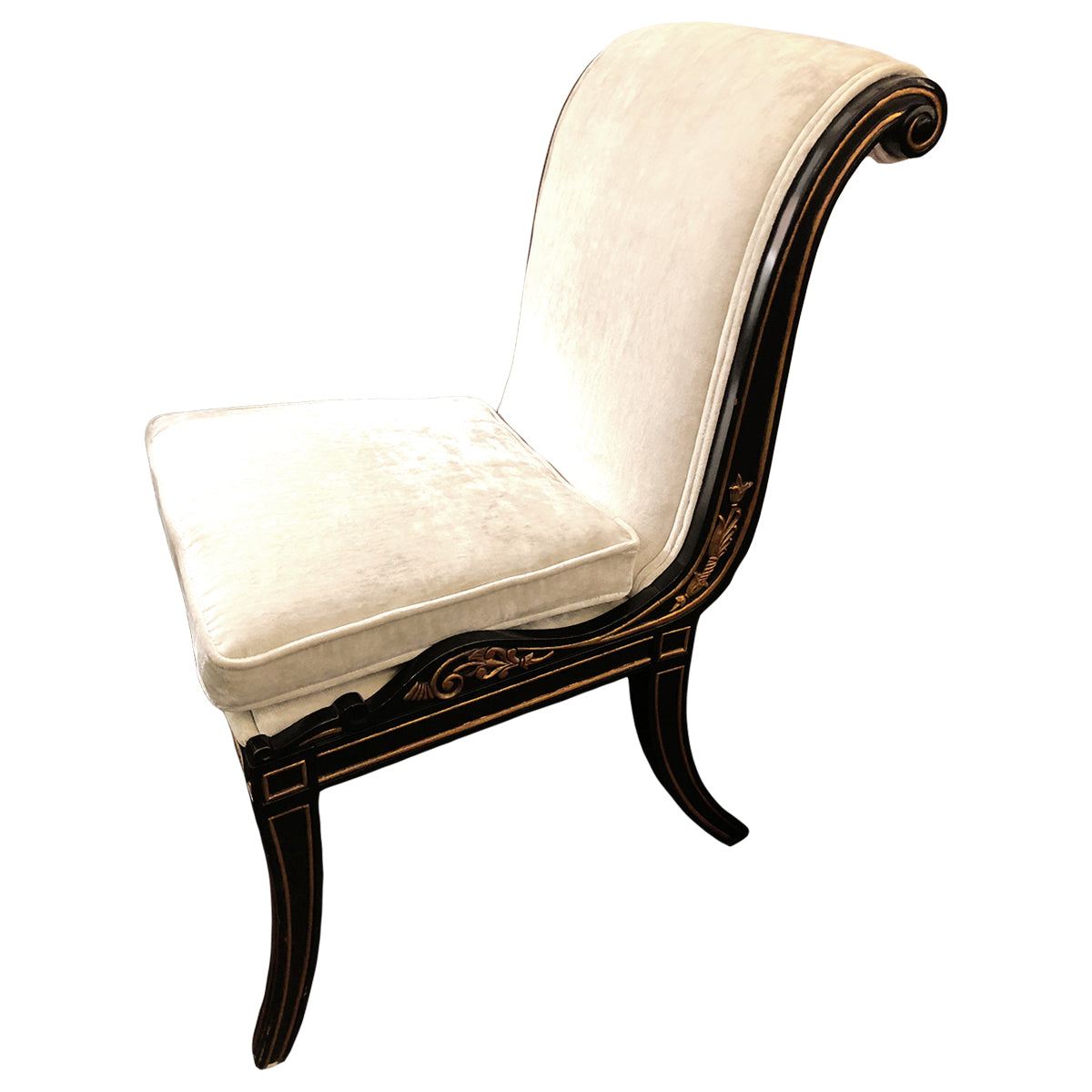 Pair Of English Regency Chairs C1820